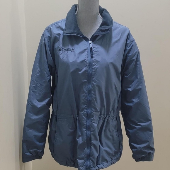 🏷️COLOMBIA WOMEN'S US LARGE JACKET NO HOOD IN VERY GOOD  CONDITION - Picture 3 of 10